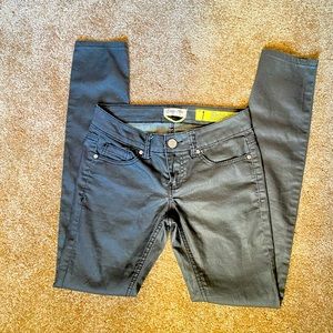 Indigo Rein Black Leather Jeans “1”